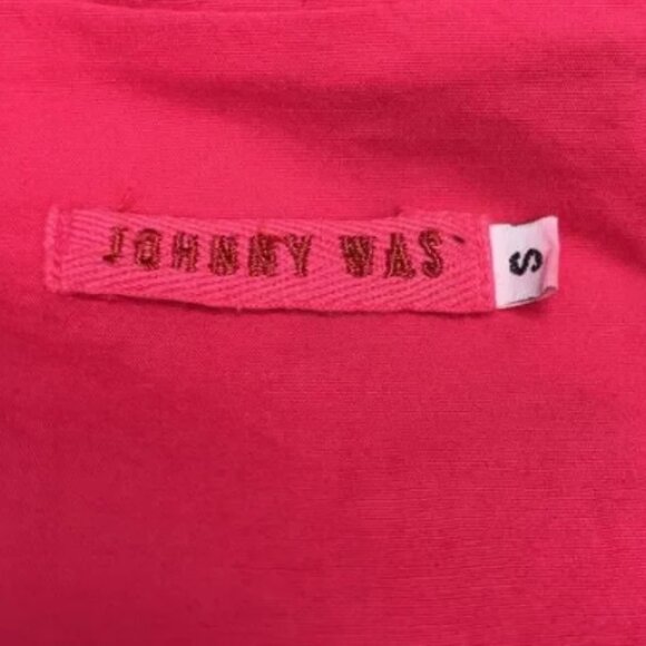 Vtg Johnny Was BIYA Cotton S Floral Embroidered Flowers Jacket Blazer Top - Picture 6 of 10